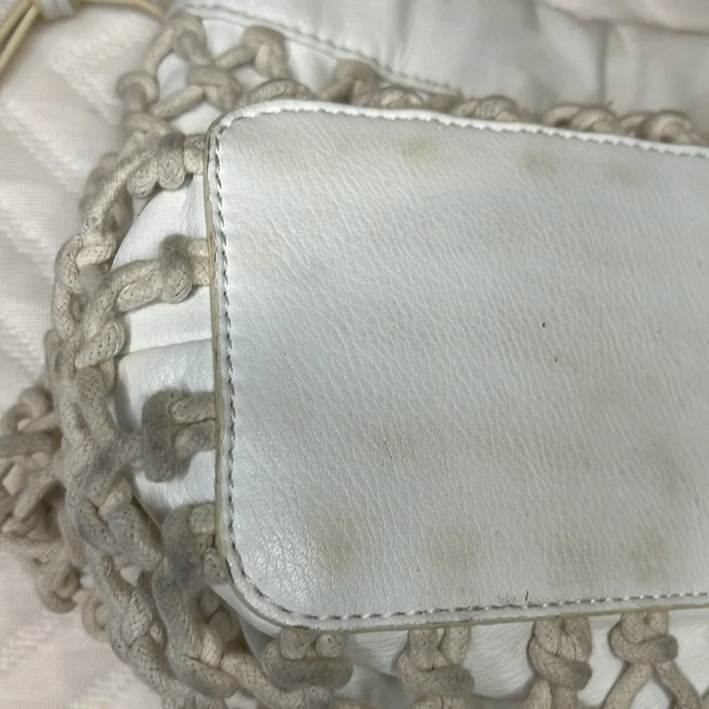 Elizabeth and James Rope Netted Shoulder Bag